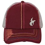Catchfly Women's Ponytail Baseball Cap - Bucking Bronc