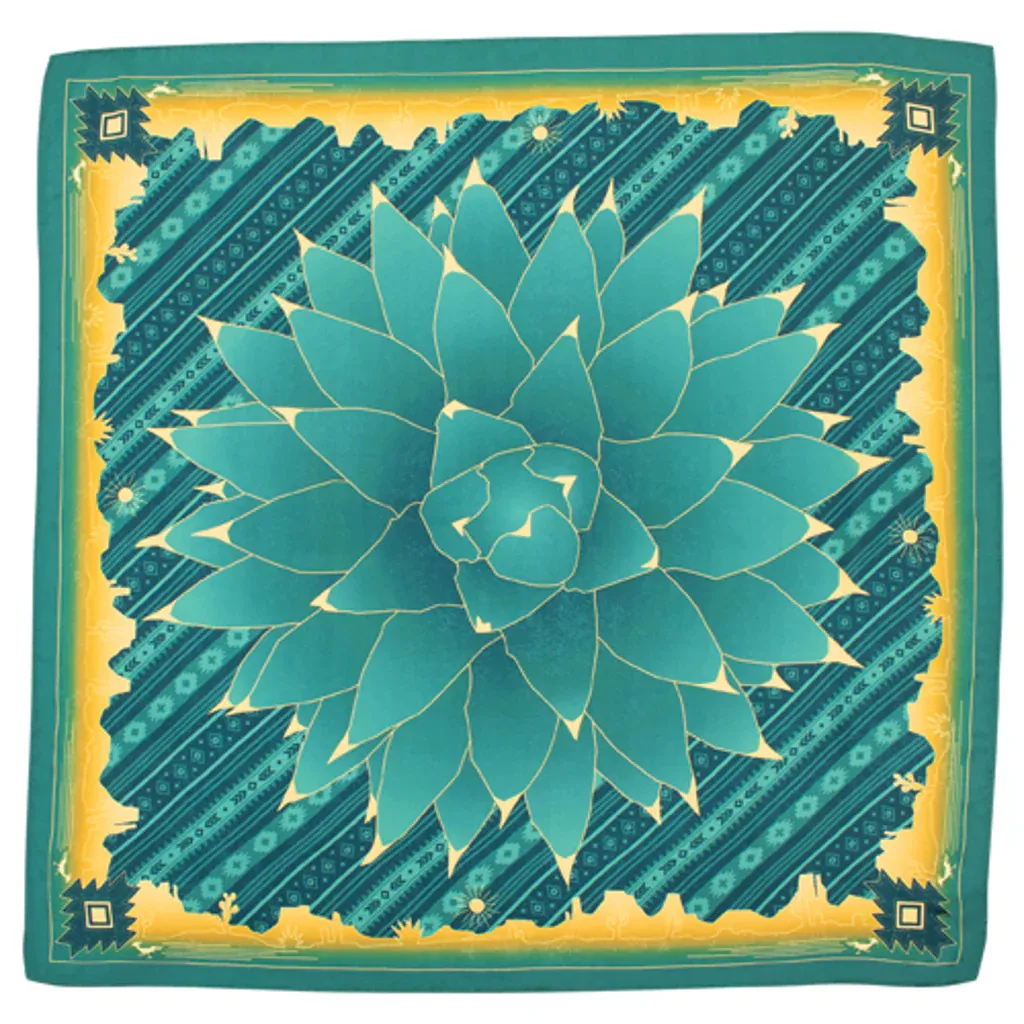 Catchfly Women's Wild Rag/Chiffon - Blue Agave