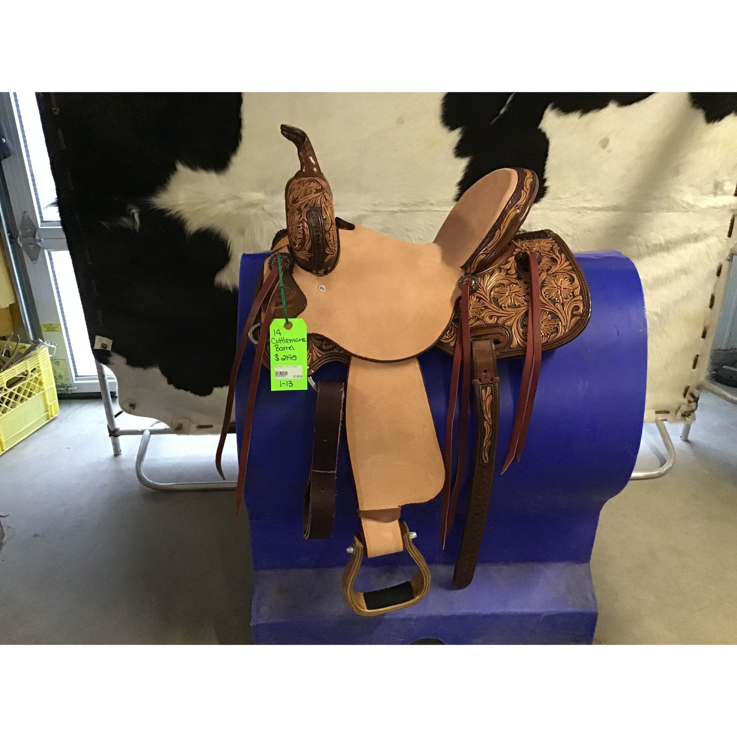 Cattleman's 14 Barrel Saddle - 1-13
