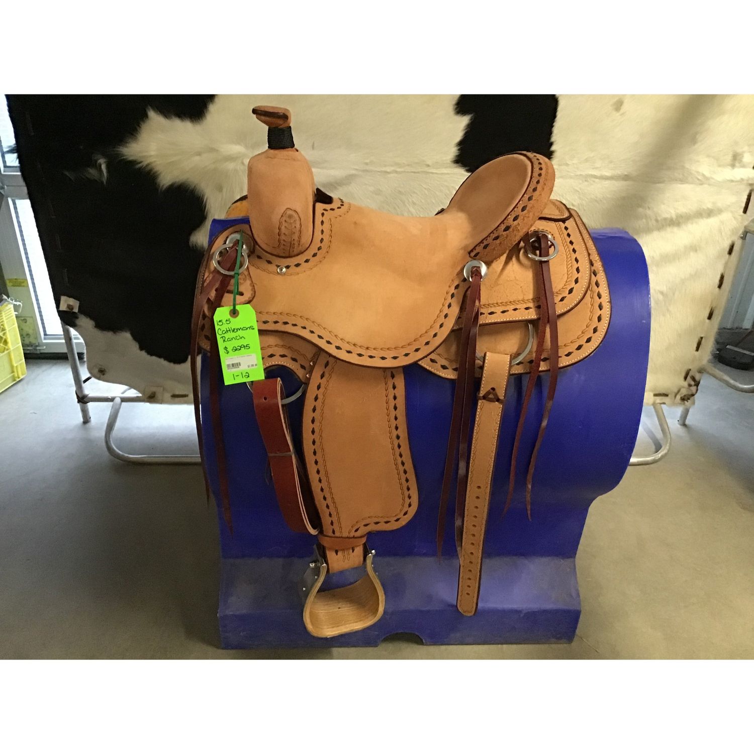 Cattleman's 15.5 Ranch Saddle - 1-12