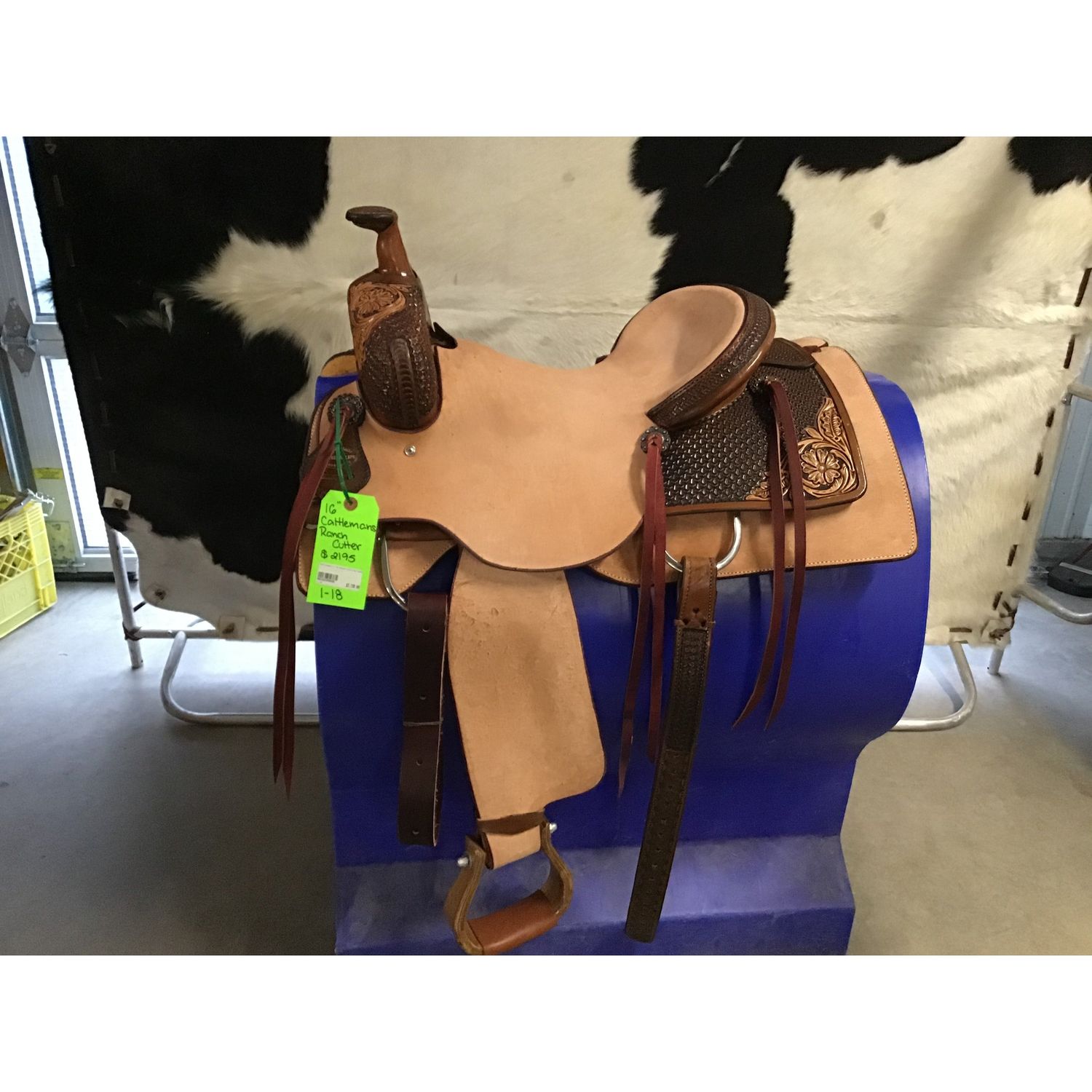 Cattleman's 16 Ranch Cutting Saddle FINAL SALE - 1-18