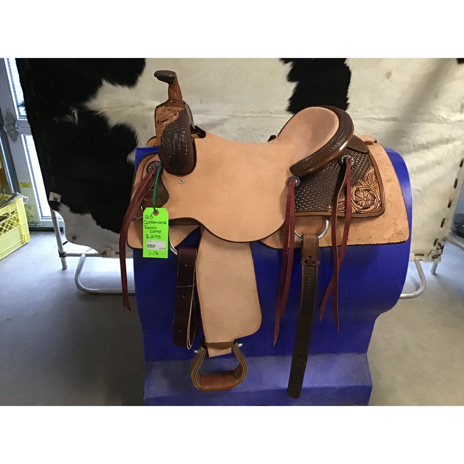 Cattleman's 16.5 Ranch Cutting Saddle FINAL SALE