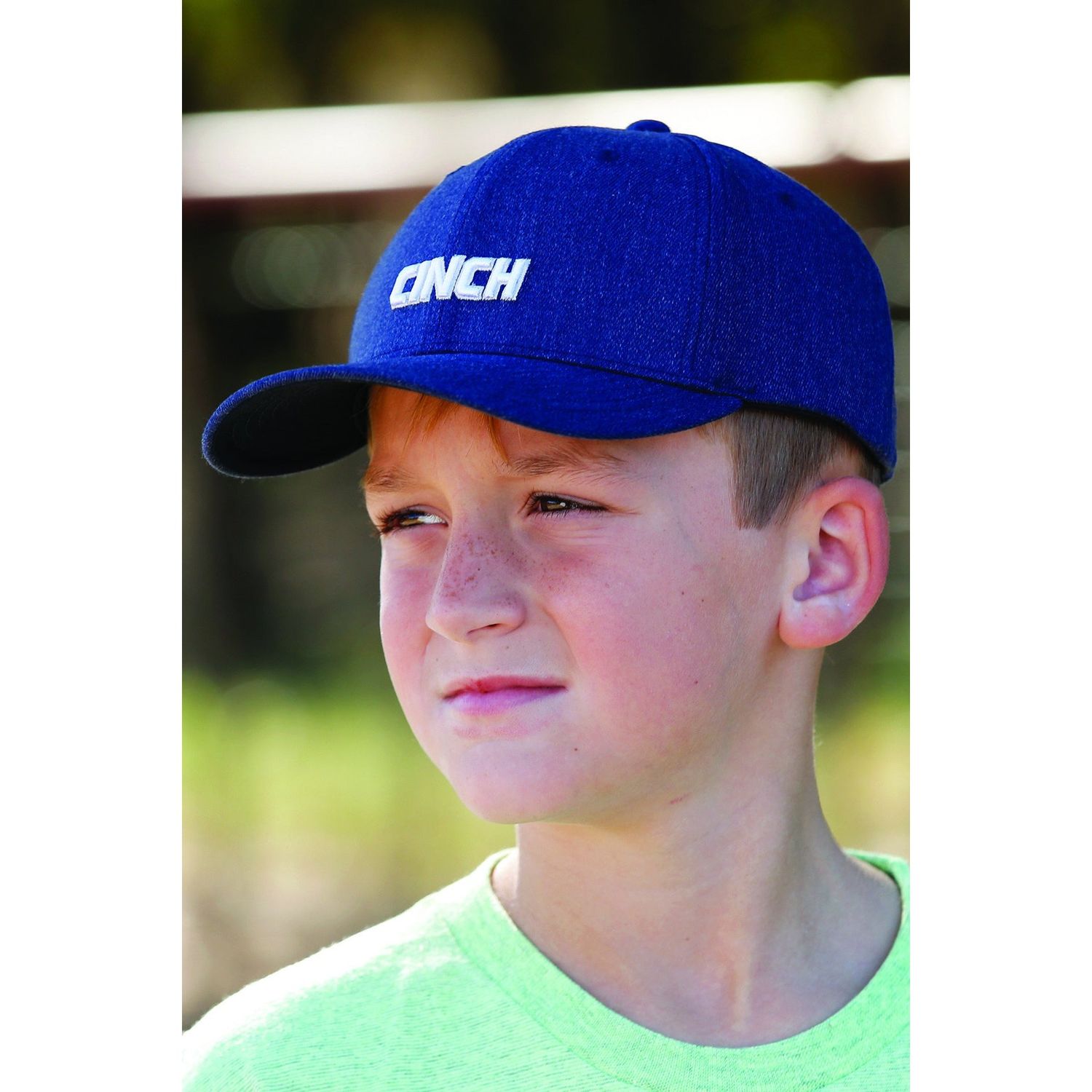 Cinch Boys Baseball Cap Heather Navy