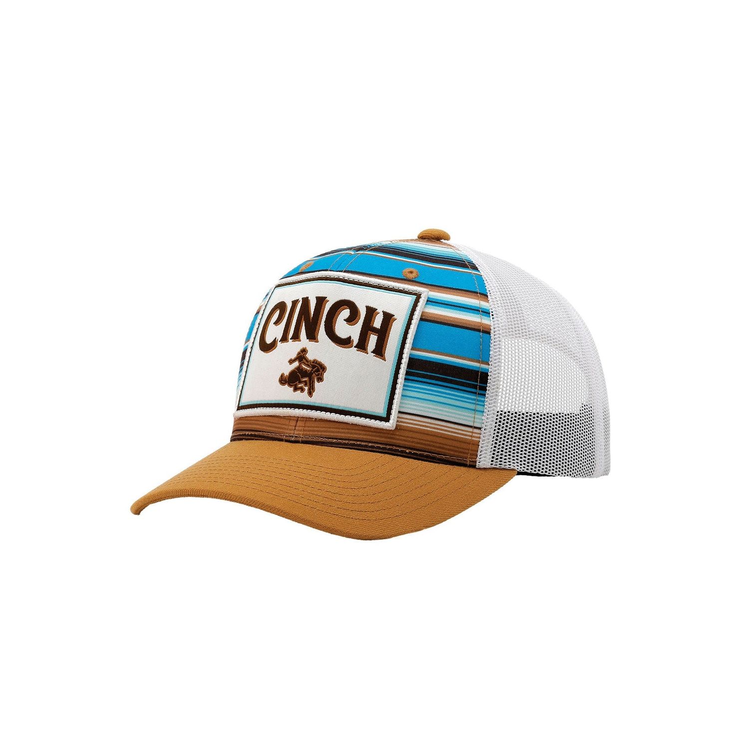 Cinch Mens Trucker Cap Brown-3
