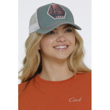 Cinch Womens Trucker Cap Green