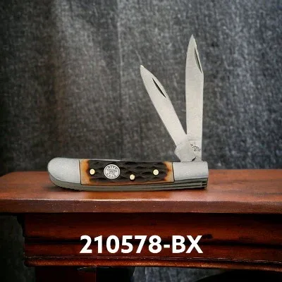 Circle SH - 2 Blade Pocket Knife 2.75" - Peanut