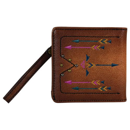 Catchfly Addison Bifold Wallet Cognac