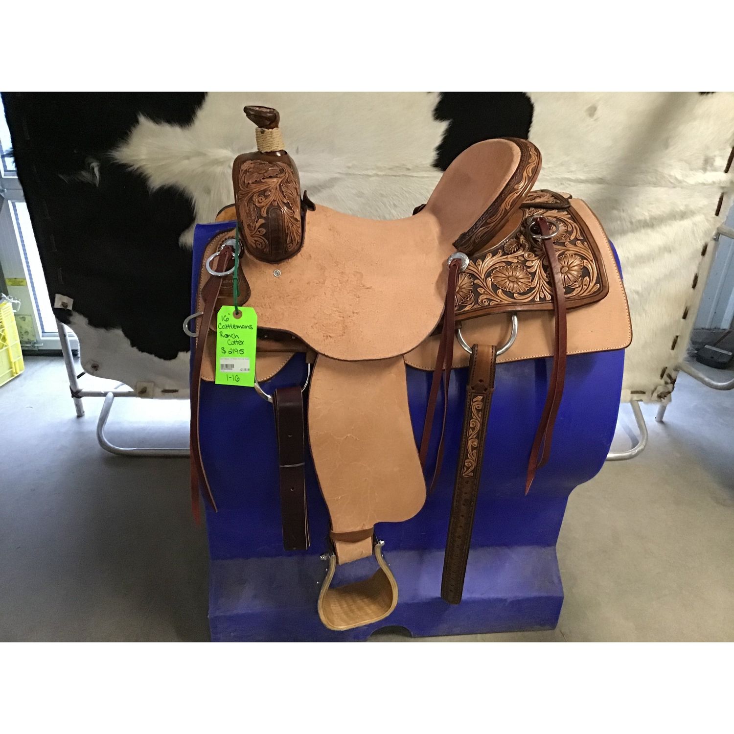 Cattleman's 16 Ranch Cutting Saddle