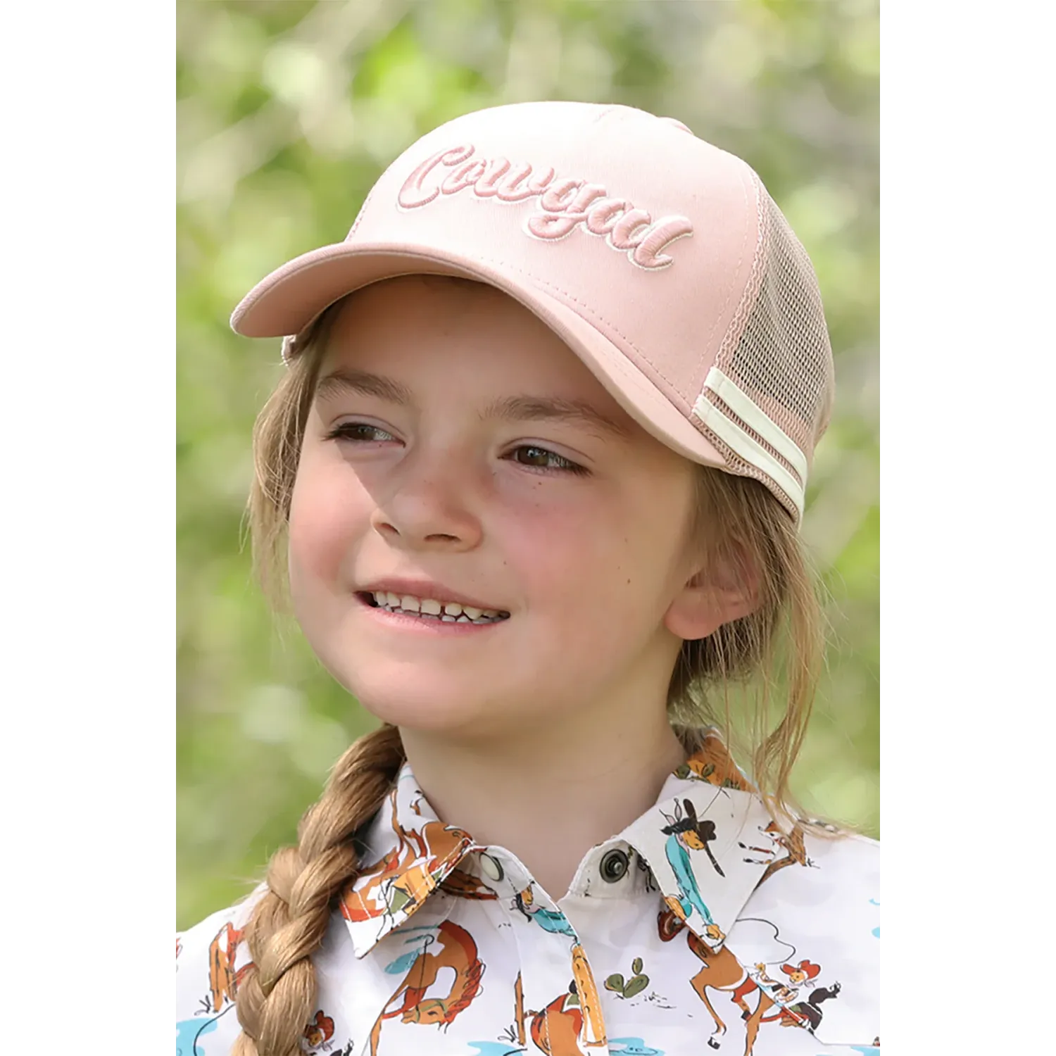 Cinch Girl's Trucker Cap - Pink - CCC0042034