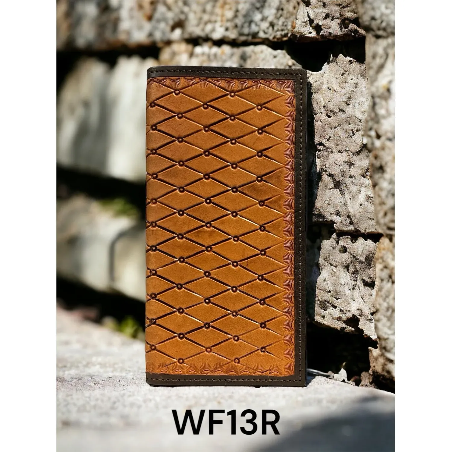 Circle SH Rodeo Basketweave Wallet