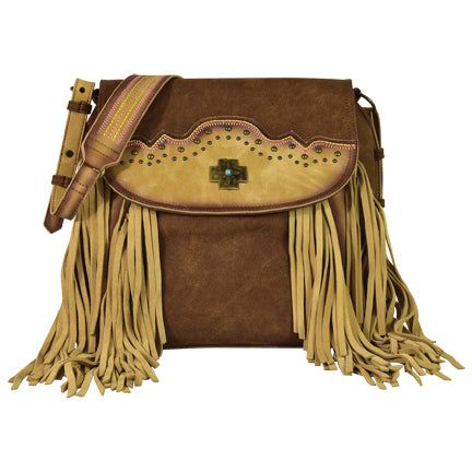 Catchfly Crossbody Suede Fringe