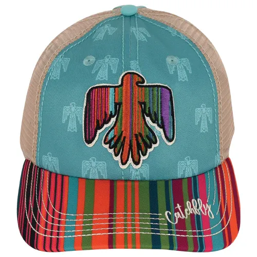 Catchfly Ladies Baseball Cap - Serape Firebird