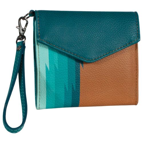 Catchfly Mini Tri-Fold Wallet TQ