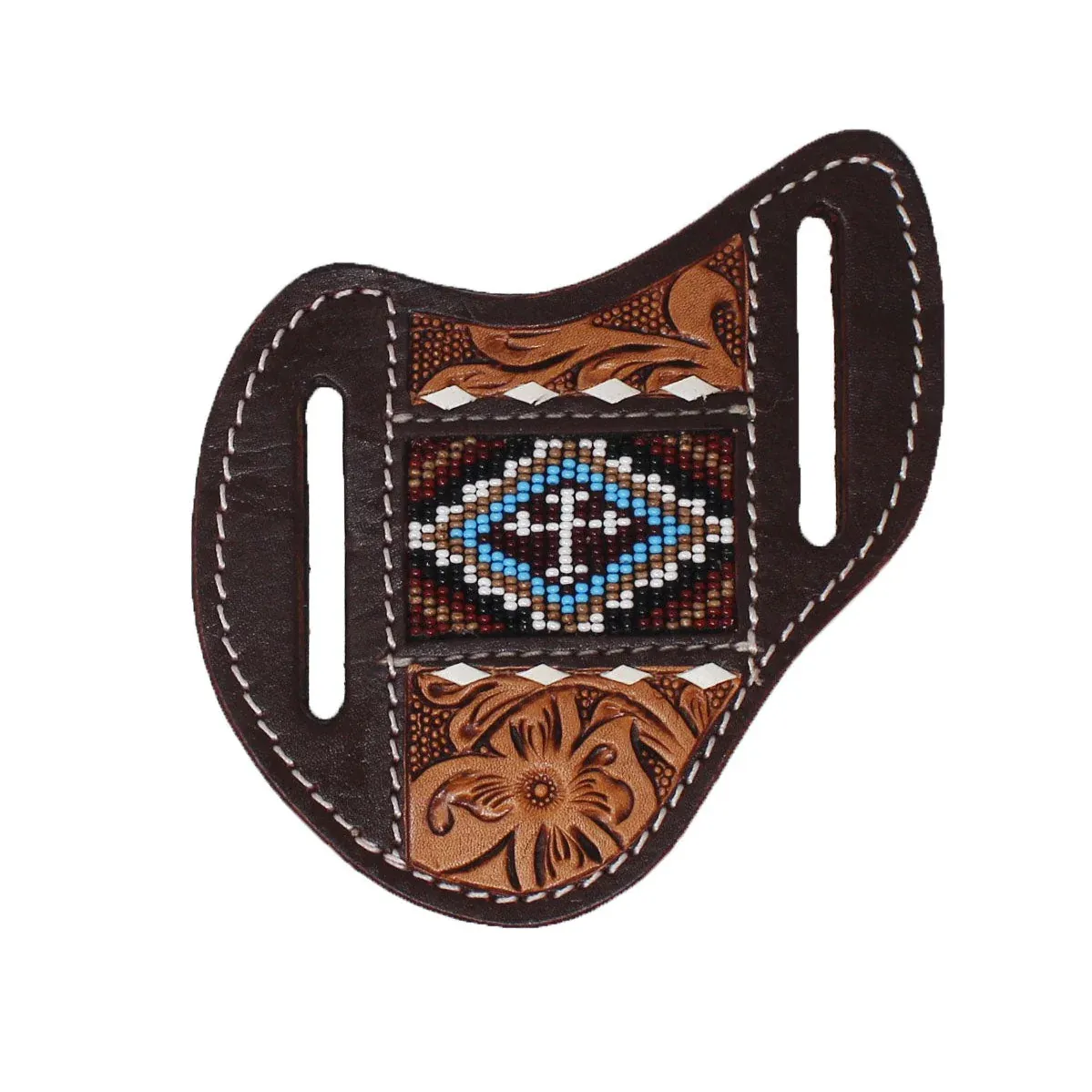 Challenger Flat Knife Sheath - Dark Brown