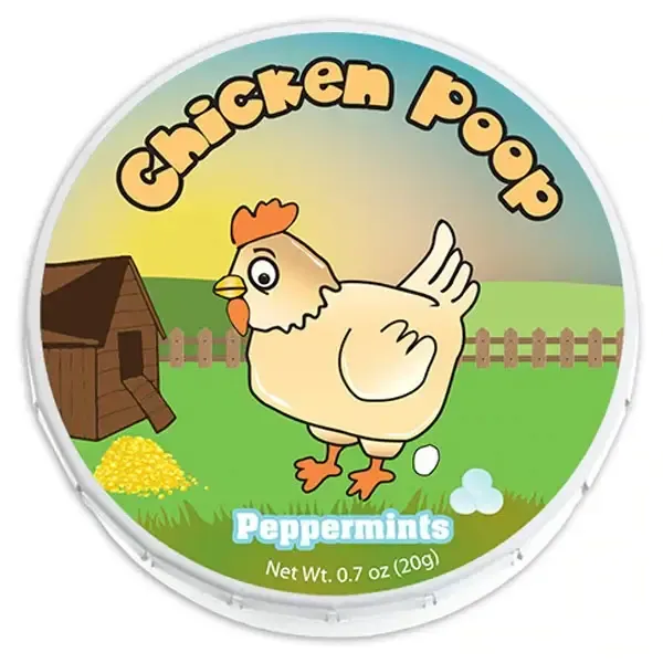 Chicken Poop Mint Tins