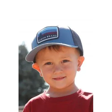 Cinch Boy's Brand Cap - Blue