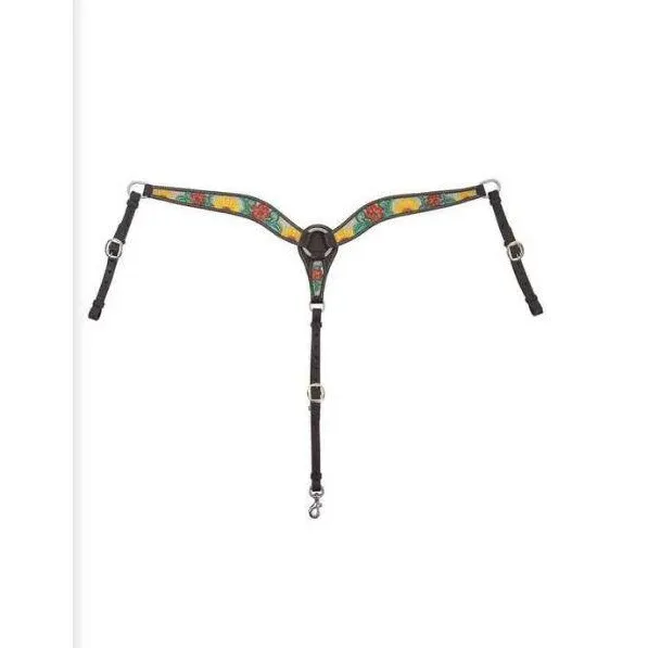 Circle Y Sunflower Breast Collar