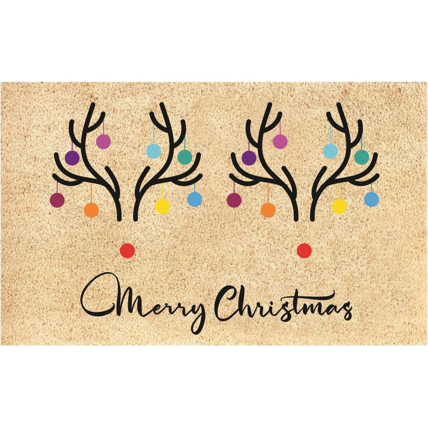 Coir Mat - Antlers