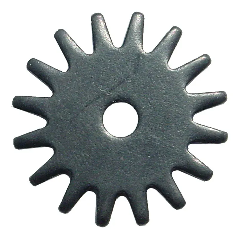 Cowboy Tack Black Satin Rock Grinder Rowel - 1.25"