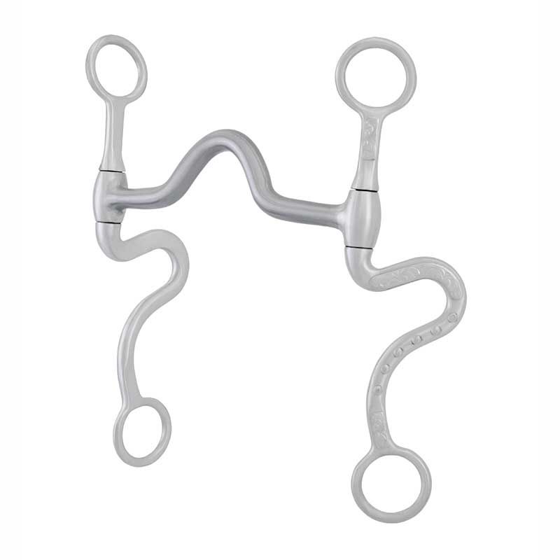 Cowboy Tack FG S-Shank Medium Port Bit