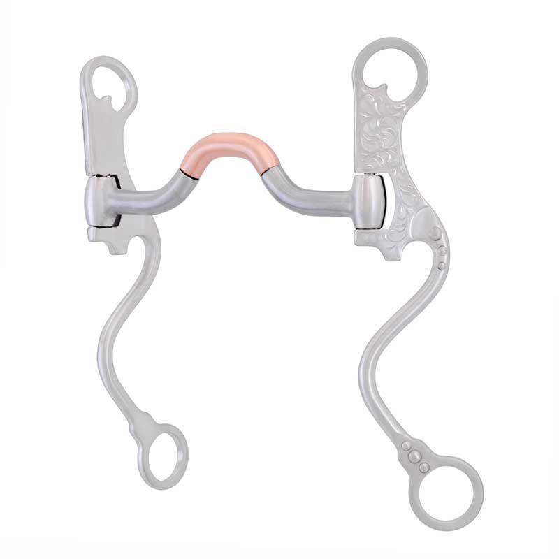 Cowboy Tack FG Ultra Comfort Low Square Long Shank Port Bit
