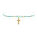 Cross Beaded Bracelet