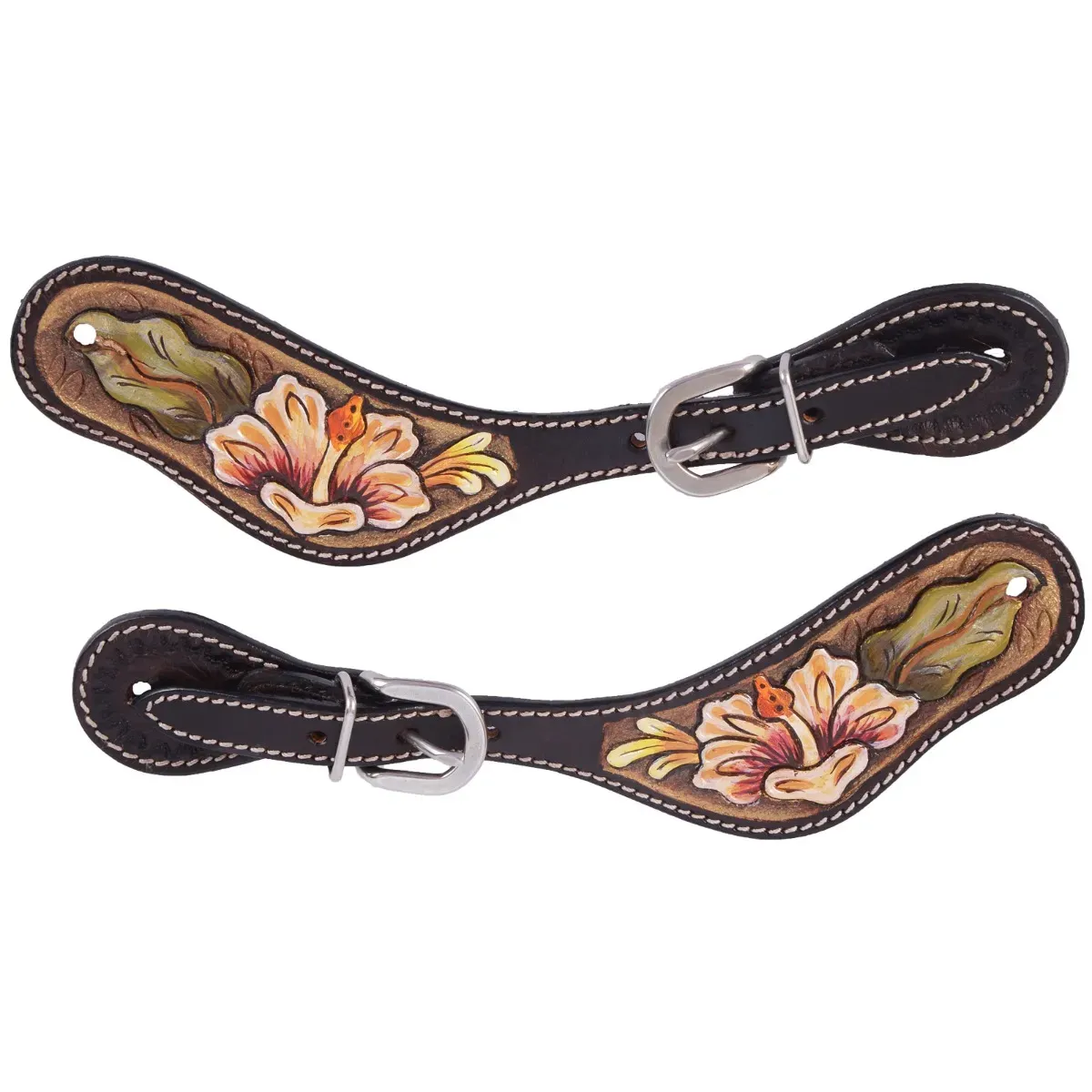 Circle Y Women's Texas Grace Spur Straps