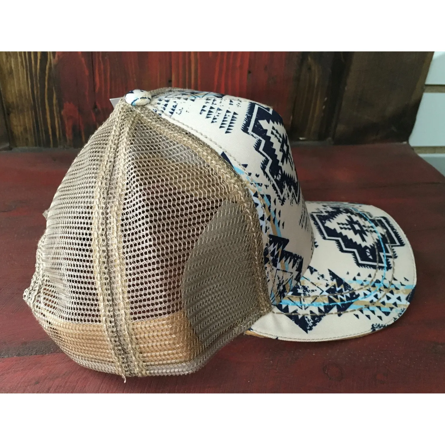 Cruel Girl Womens Trucker Cap Cream