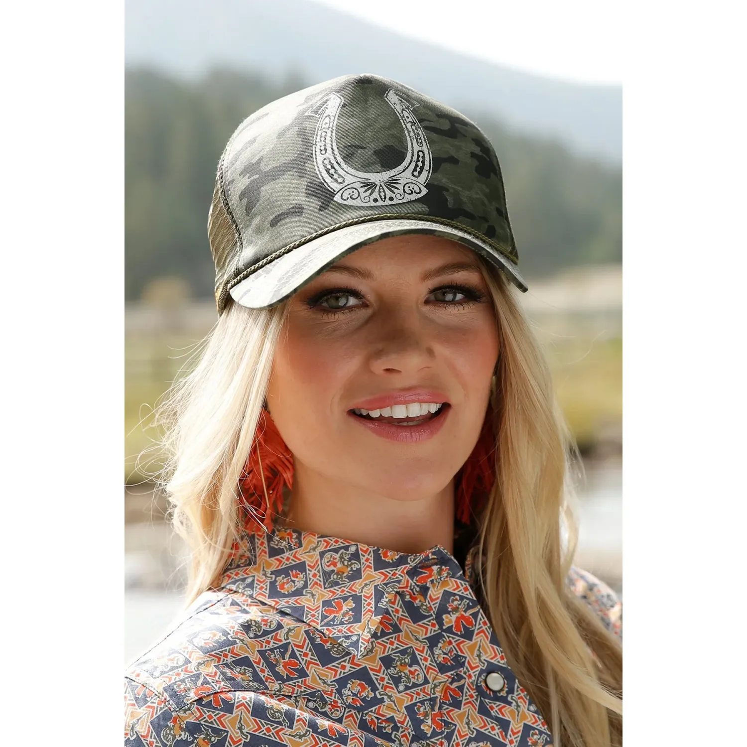 Cruel Girl Womens Trucker Cap Green - CCC0048001