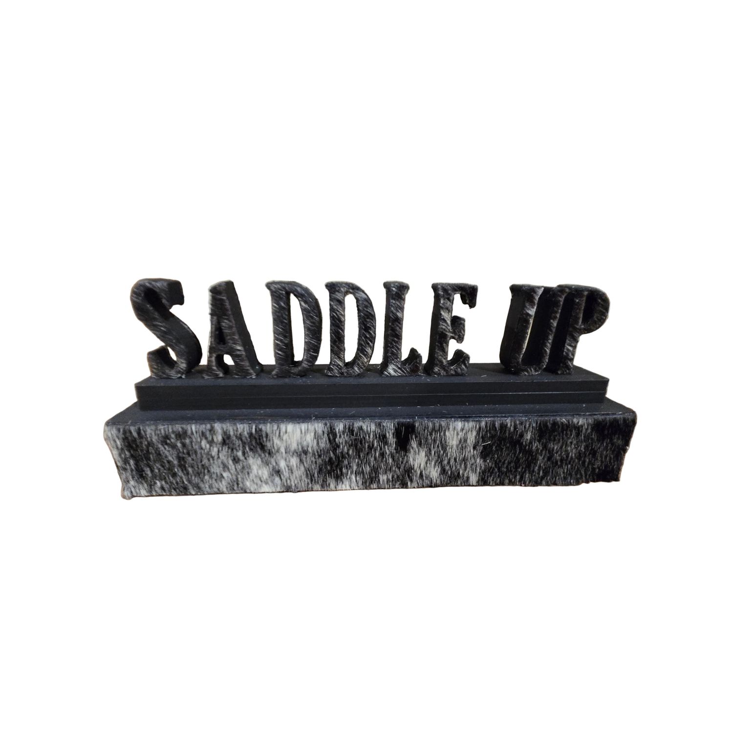 D2W Trading Decorative Words - Saddle Up