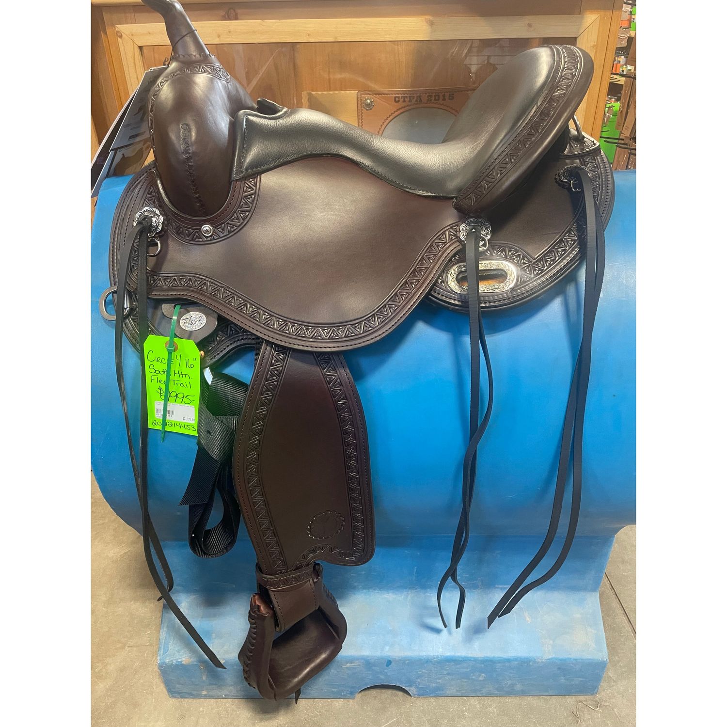 Circle Y 16" South Mountain Flex 2 Trail Saddle