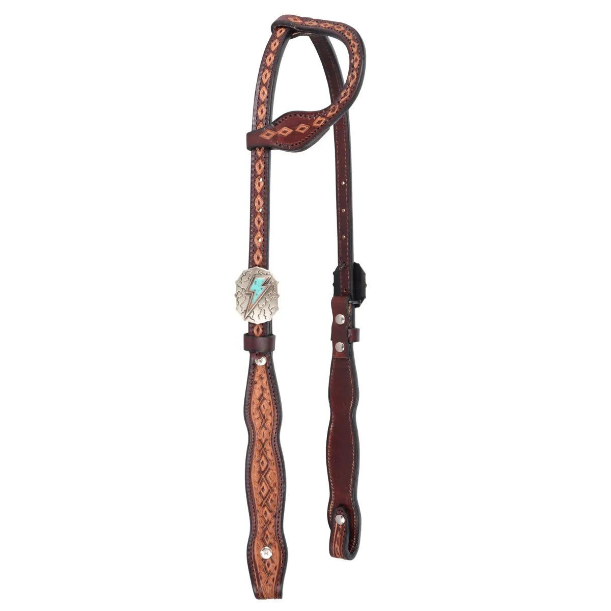Circle Y One Ear Headstall Montana Vintage