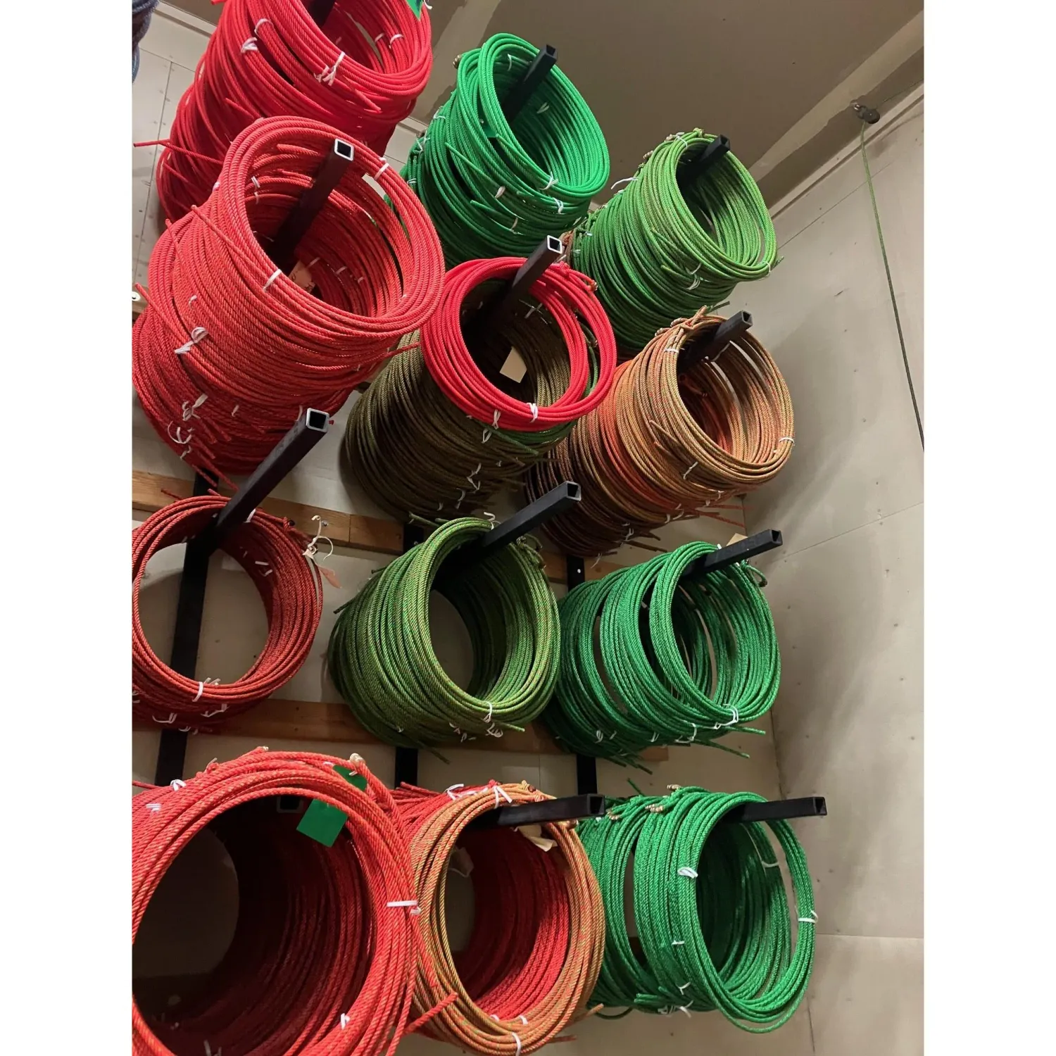 Cowboy Cordage Nylon Ranch Ropes-Assorted Colours &amp; Lays