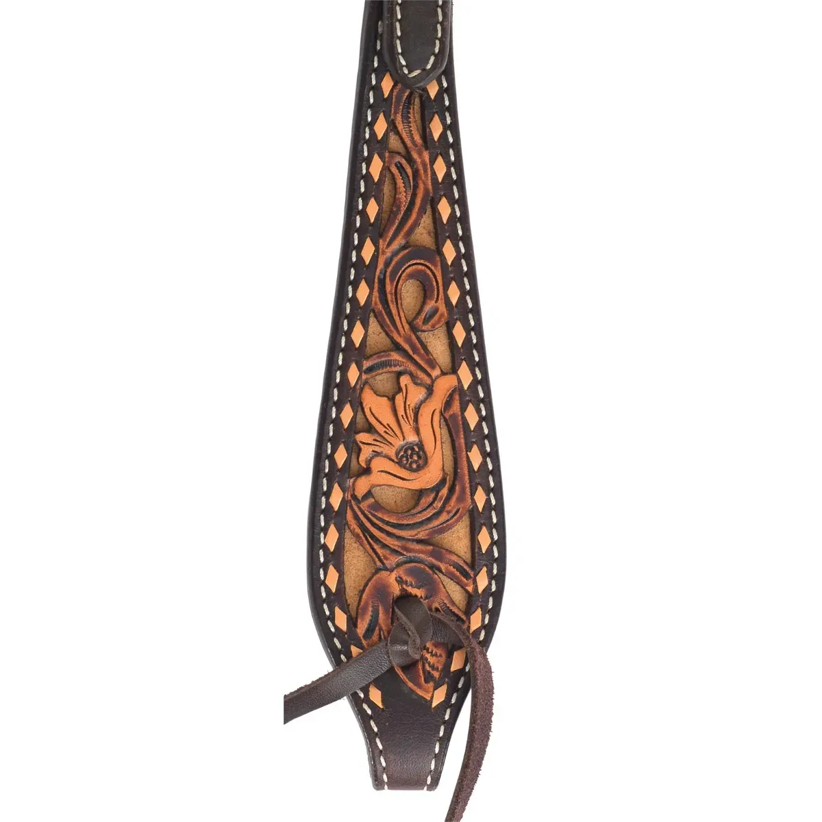 Circle Y Dusty Floral Browband Headstall