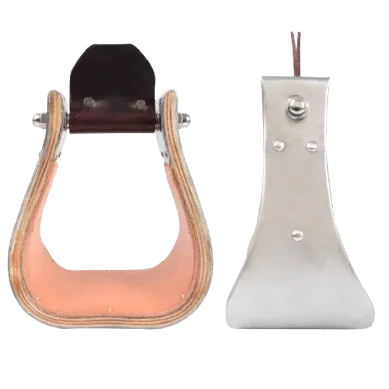CLASSIC EQUINE MONEL STIRRUP-SILVER