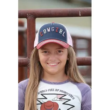 Cruel Girl Girls Trucker Cap Navy