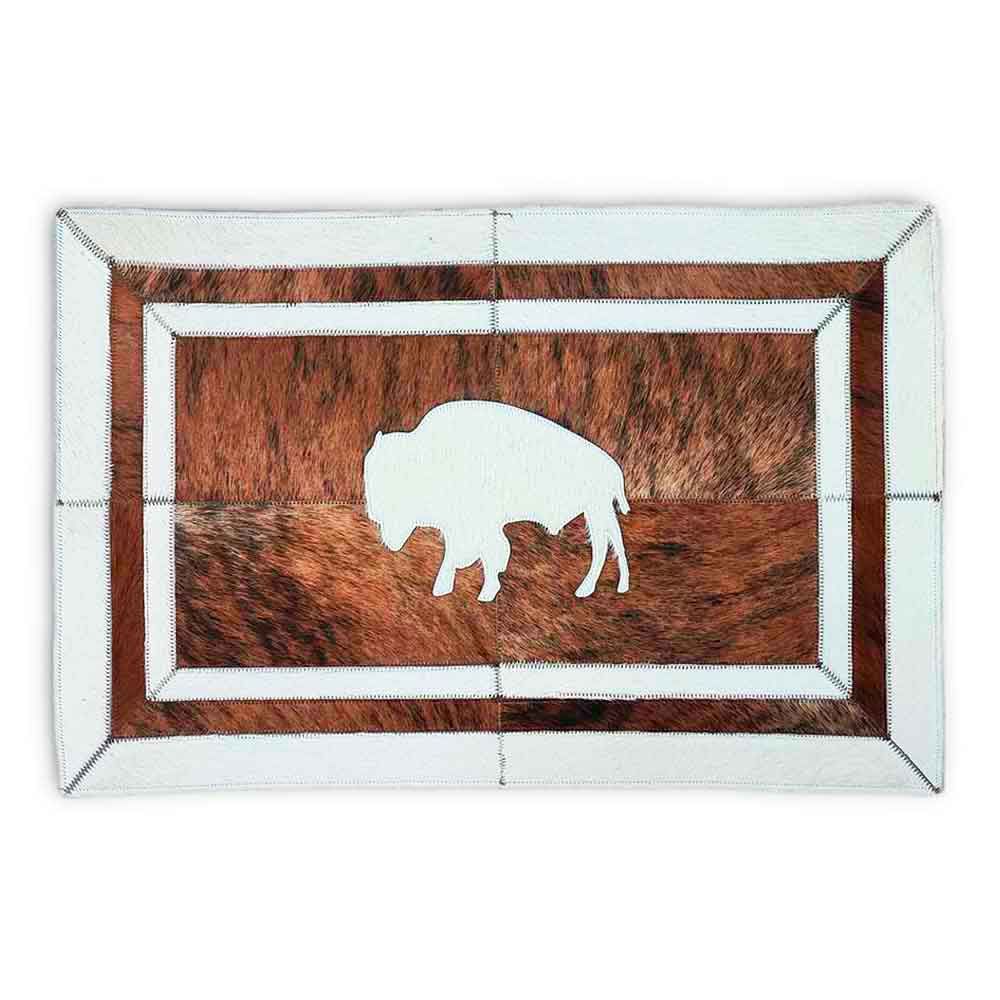D2W Trading Bison Rug- Assorted Colors