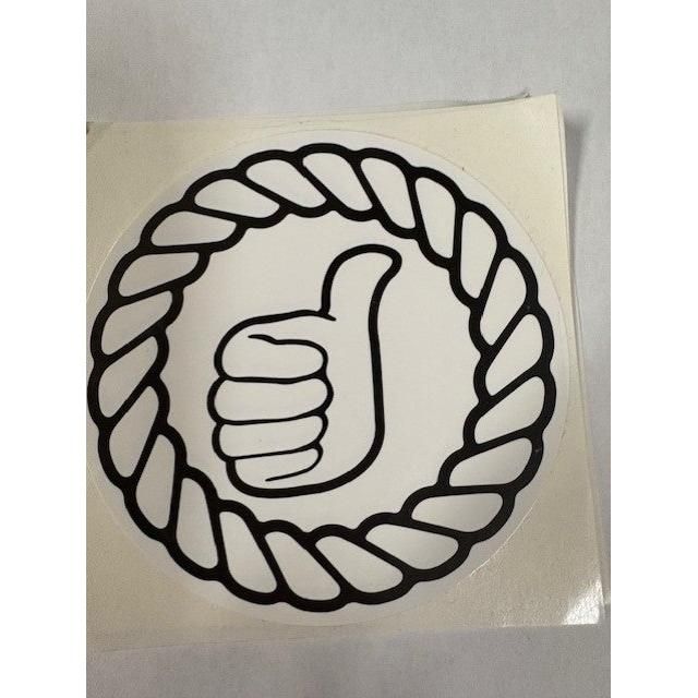 Dally Up Caps Large Dally Logo Sticker