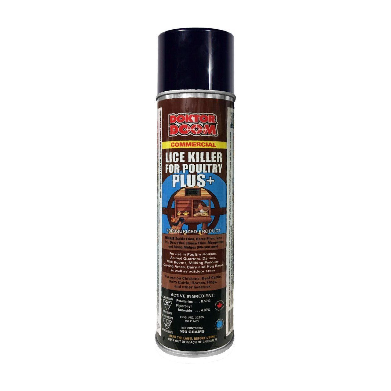 Doktor Doom Lice Killer for Poultry Plus 550G