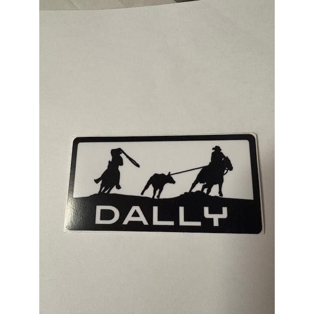 Dally Up Caps Ropin Sticker
