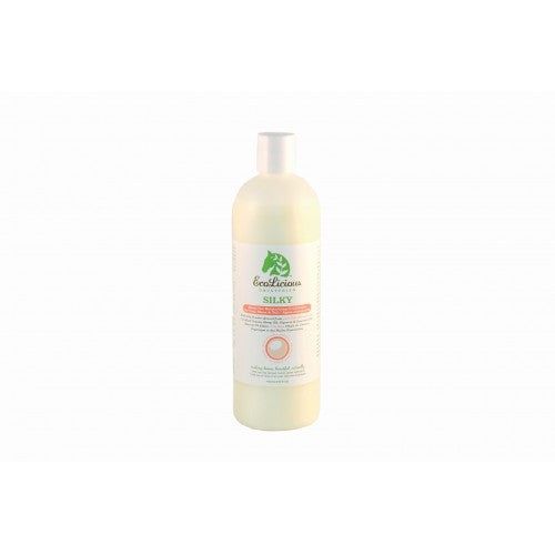 ECOLICIOUS Silky Rinse Out Coat Main &amp; Tail Conditioner 472ml