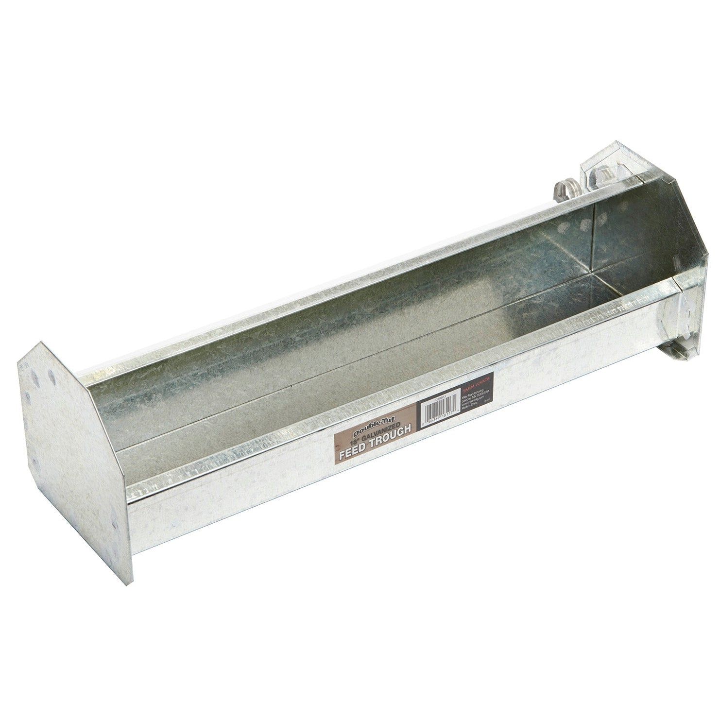 Feeder Trough Galv 18in