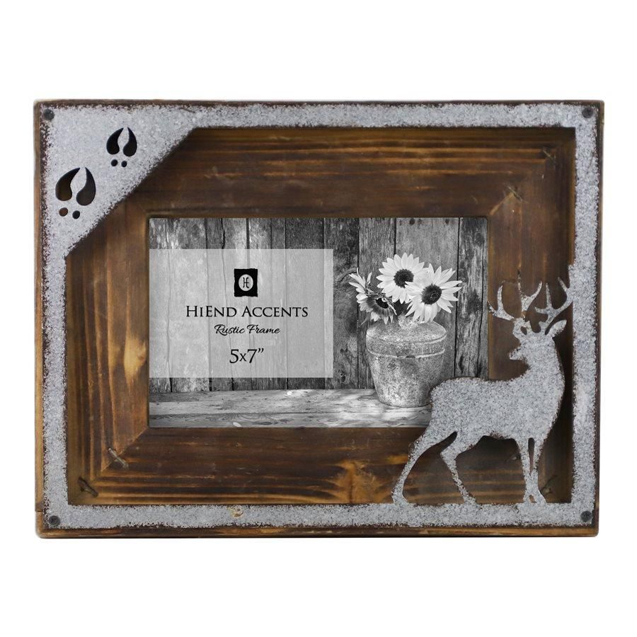 Deer Cutout Fram 5 x 7
