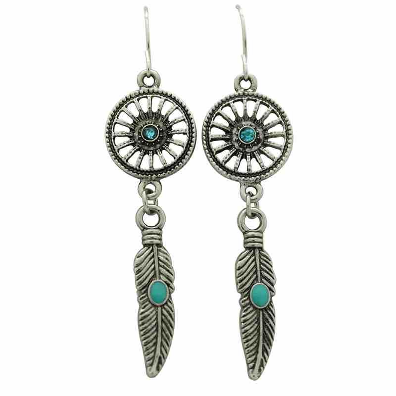 Dream Catcher Earrings-1