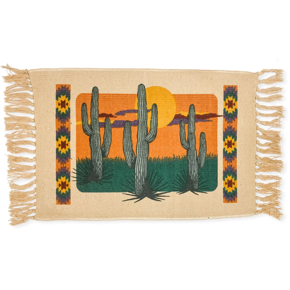 El Paso Cotton Stencil Placemat - #119