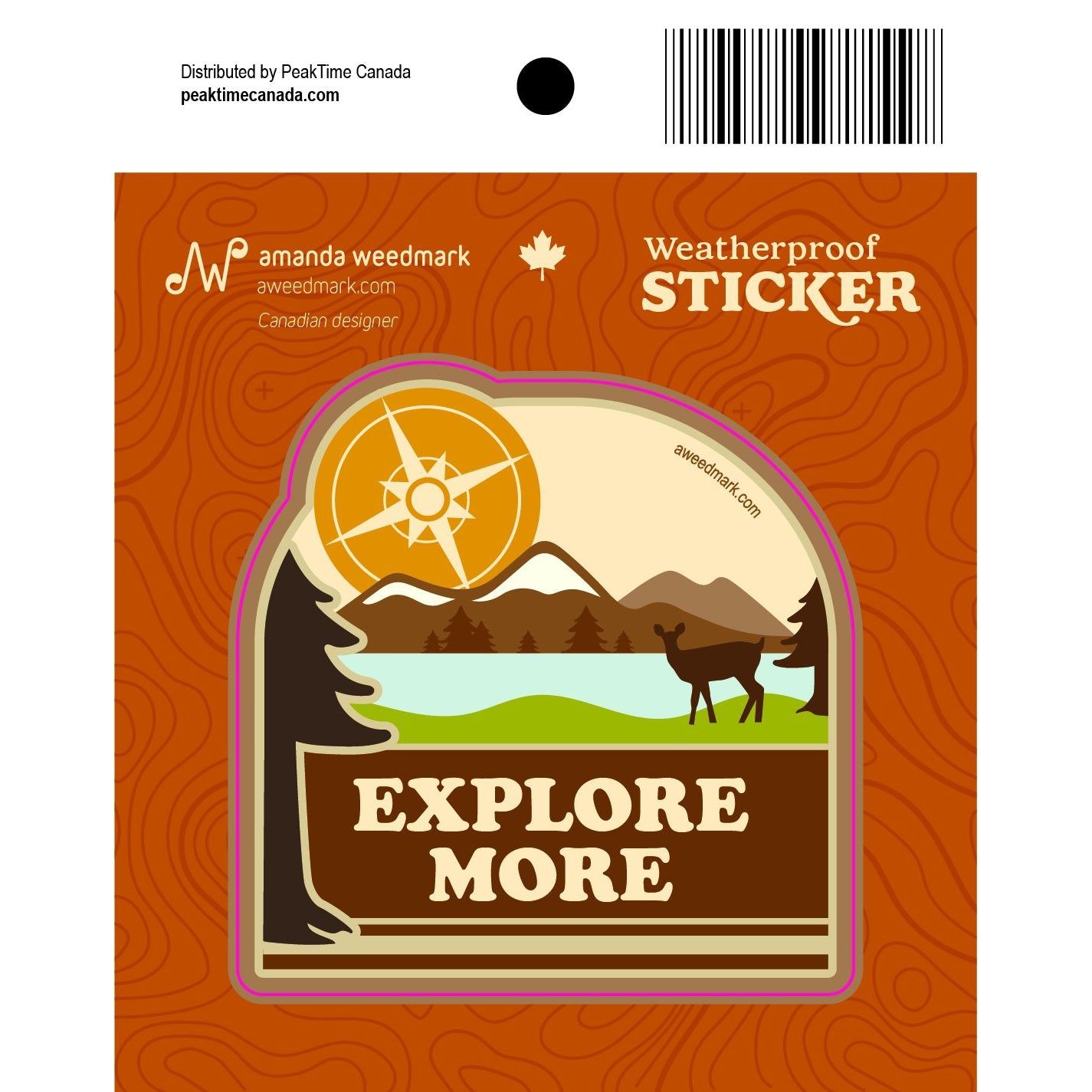 Explore More Sticker