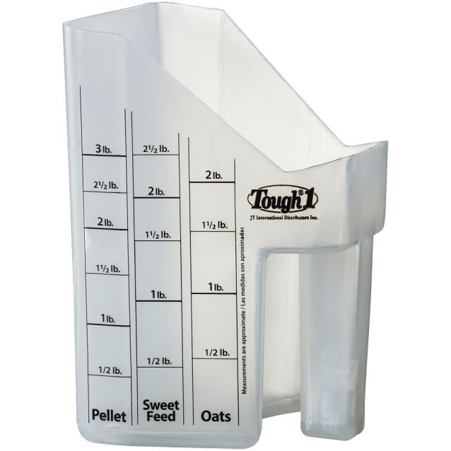 Feed Scoop Measuring