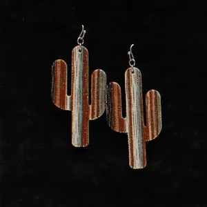 Earrings Cactus GD Multi