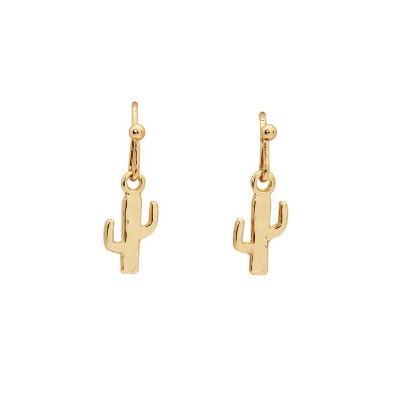 Earrings - Cactus