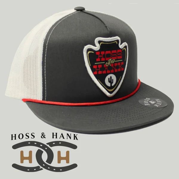 Edward Trucker Hat Charcoal